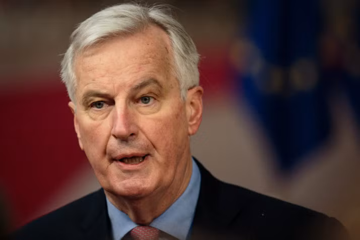 Trước khi trở thành người đại diện của EU trong các cuộc đàm phán liên quan tới vấn đề Brexit với Anh, ông từng đảm nhiệm nhiều chức vụ quan trọng trong nội các Pháp. Ảnh: Politico. 