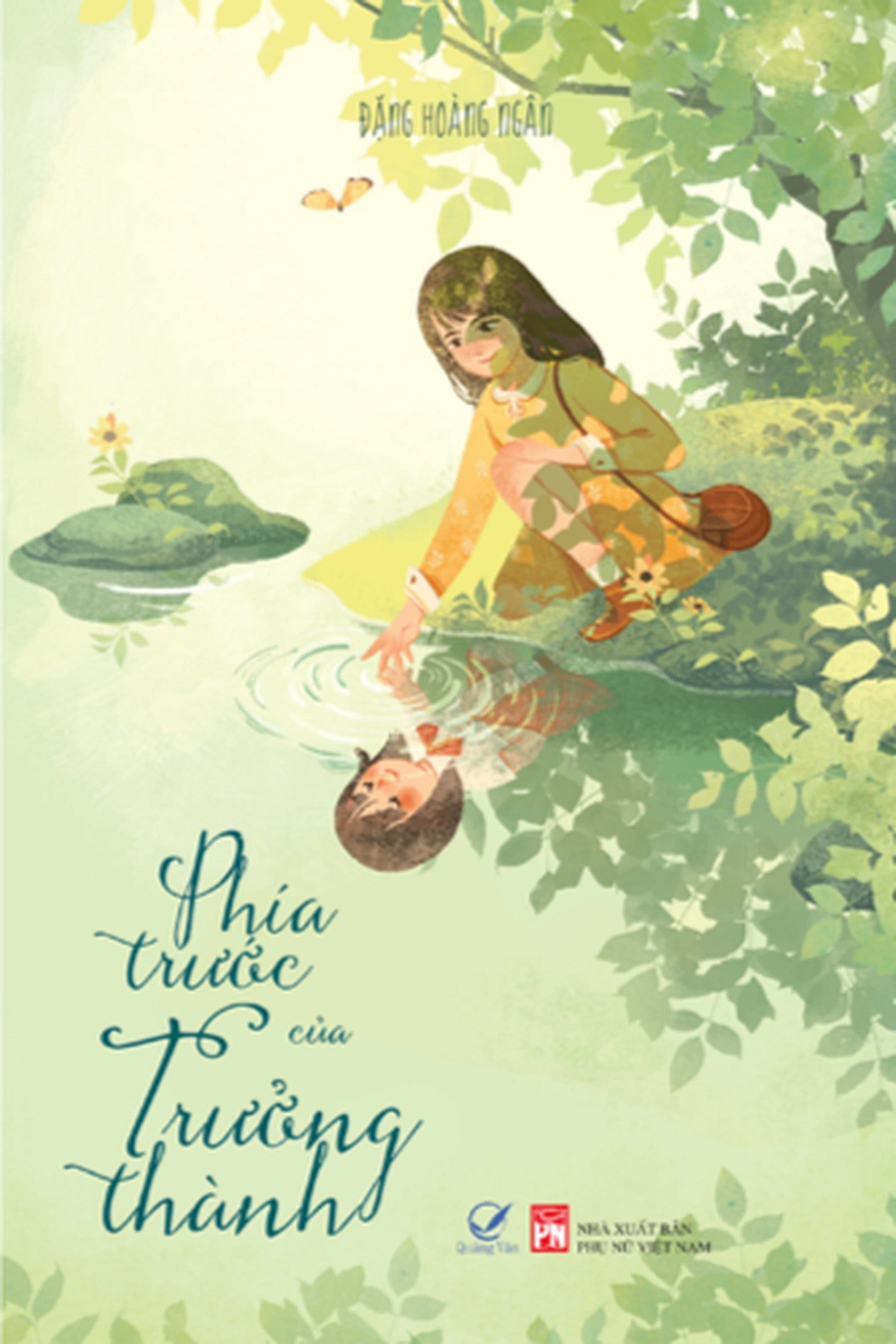 Bìa sách "Phía trước của sự trưởng thành" (Ảnh: Quảng Văn).