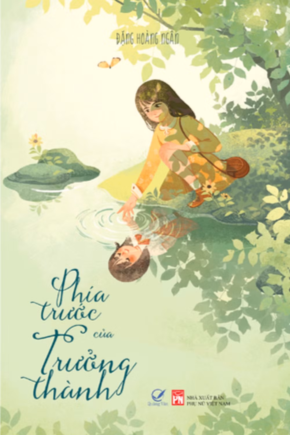 Bìa sách "Phía trước của sự trưởng thành" (Ảnh: Quảng Văn).