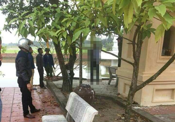 Hai Duong: Bang hoang phat hien nguoi dan ong treo co tai san chua