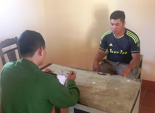 Dak Lak: Dot phao trai phep con gay thuong tich cho canh sat