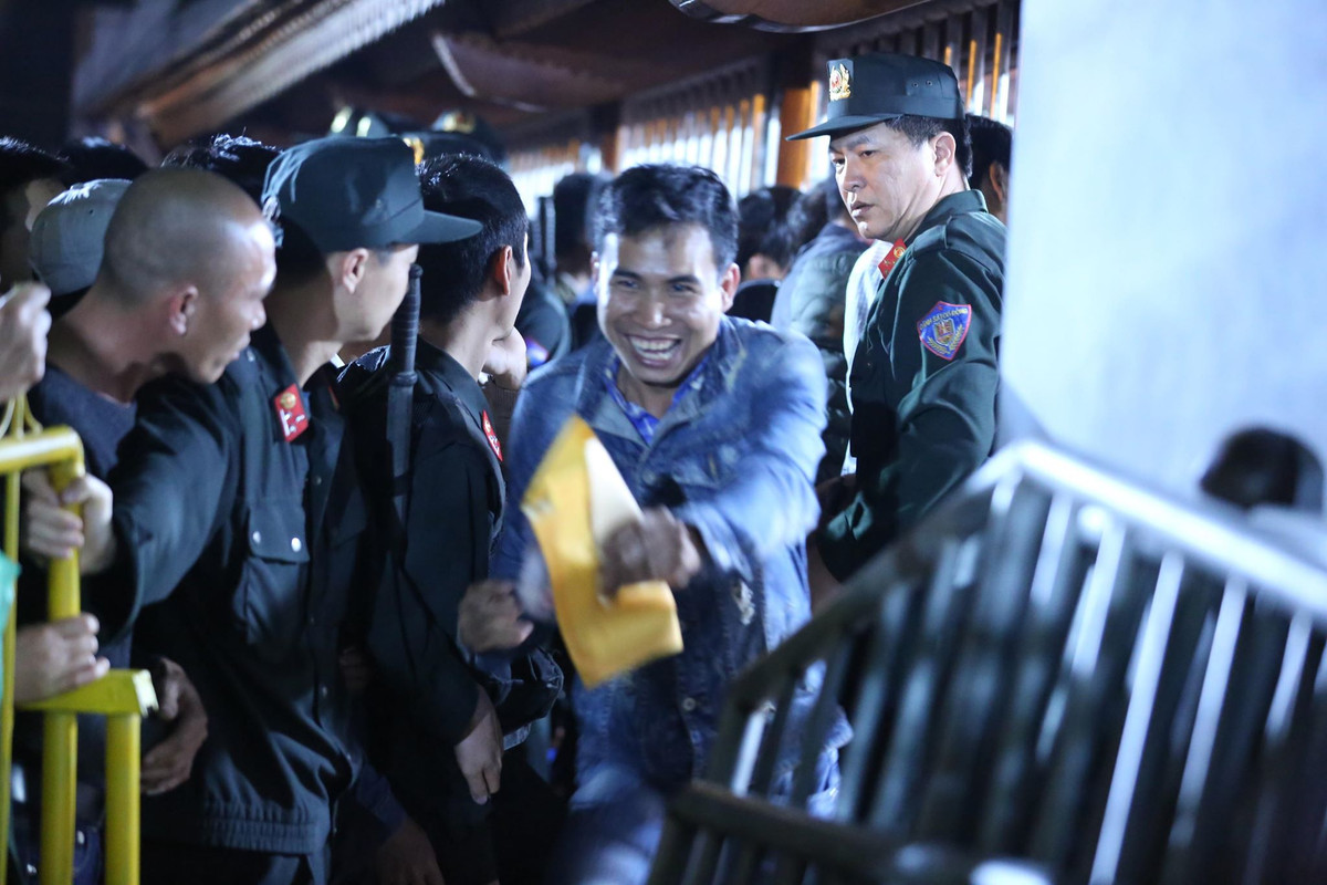 Niềm vui khi lấy được ấn.