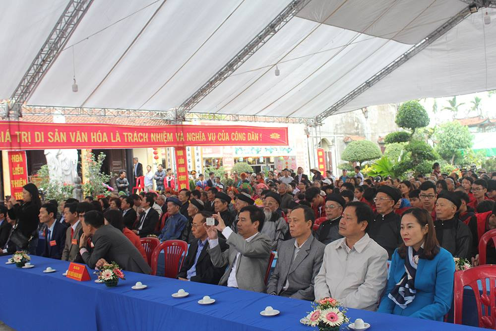 Đại biểu dự hội Minh thề.