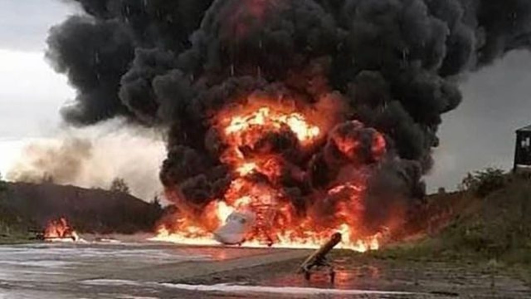 Cho đến nay GUR vẫn từ chối tiết lộ cách họ thực hiện vụ tấn công. Tuy nhiên Bộ Quốc phòng Nga đã xác nhận vào tháng 8/2023 rằng 1 máy bay không người lái cảm tử đã được triển khai.