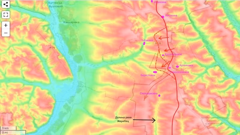 Chuyen gia tiet lo ke hoach tan cong cua quan Nga theo huong Kupyansk-Hinh-5