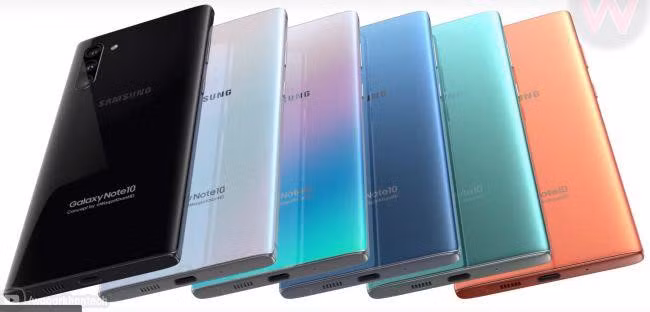 Tổng quan, bản concept cho thấy chiếc Note 10 sẽ có ngoại hình mới với nhiều lựa chọn màu sắc. Người dùng sẽ phải chờ đến sự kiện ngày 8/7 để có được những thông tin chính thức về chiếc điện thoại này.