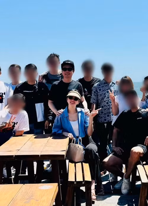 Thu Thảo kết hôn với doanh nhân Trung Tín năm 2017.