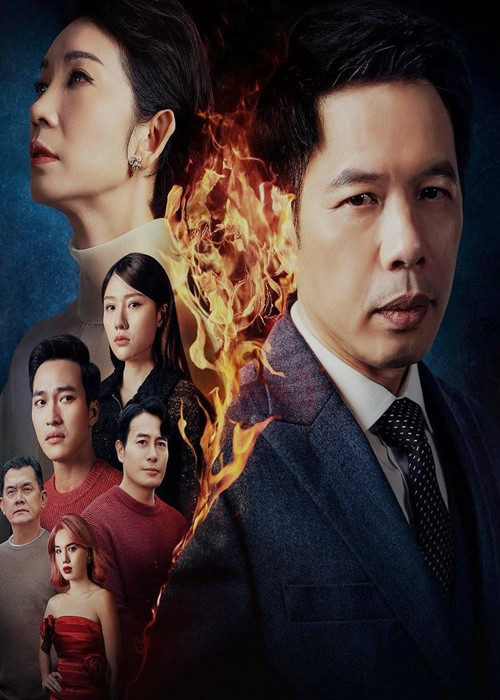 Cái giá của hạnh phúc xoay quanh hôn nhân của cặp vợ chồng giàu có. Phim có nhiều tình tiết quen thuộc như ngoại tình, đánh ghen, tình yêu đồng giới. Ảnh: FBNV.