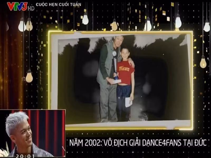 Trọng Hiếu sinh ra và lớn lên tại Đức. Từ nhỏ, anh được bố dạy nhảy. Ảnh: Dân Trí.