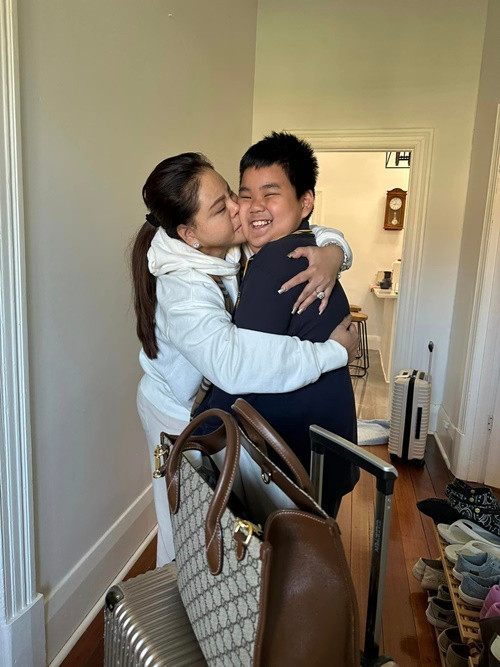 Năm 2017, Lê Giang chia sẻ trên truyền thông, đã rất lâu người chồng cũ thứ hai không gọi điện hỏi thăm con chung. Ảnh: FBNV.