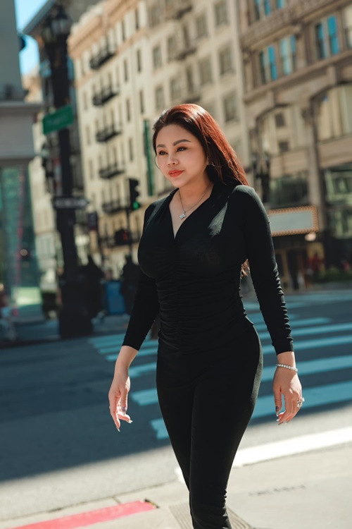 Năm 2017, Lê Giang vướng ồn ào với Duy Phương. Lùm xùm sau đó lắng xuống khi nữ diễn viên chọn cách giữ im lặng. Ảnh: FBNV.