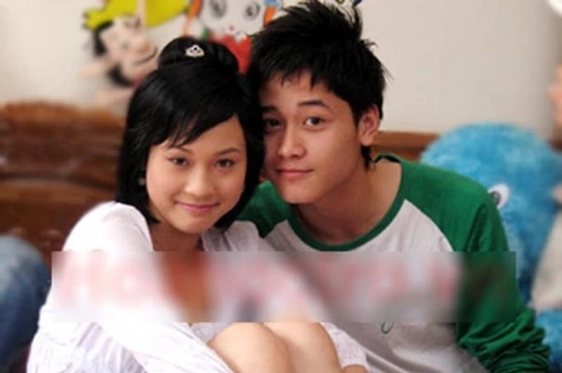 Diễm Hằng bên bạn diễn Đăng Hoàng trong phim Nhật ký Vàng Anh. Ảnh: Znews.