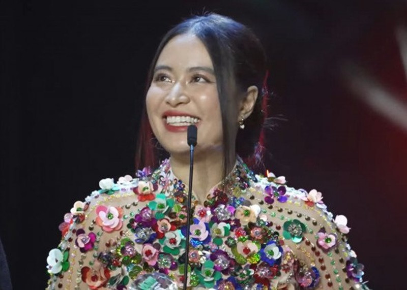 Trong video, Hoàng Thùy Linh có ngoại hình khá tròn trịa. Ảnh: Người Đưa Tin.