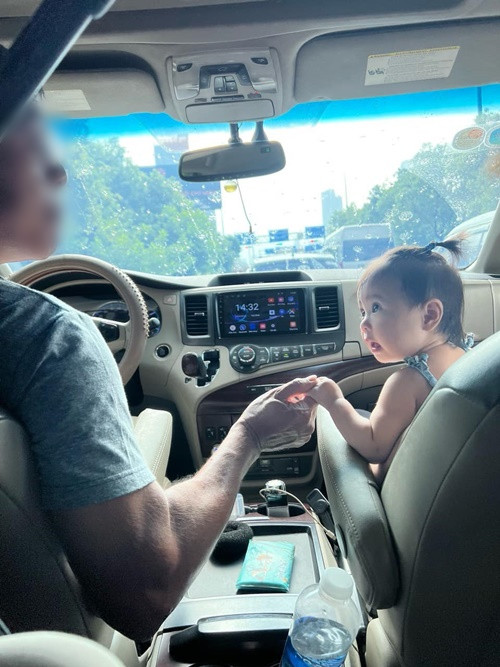 Bé Misumi đáng yêu khi 8 tháng tuổi. Ảnh: FBNV.