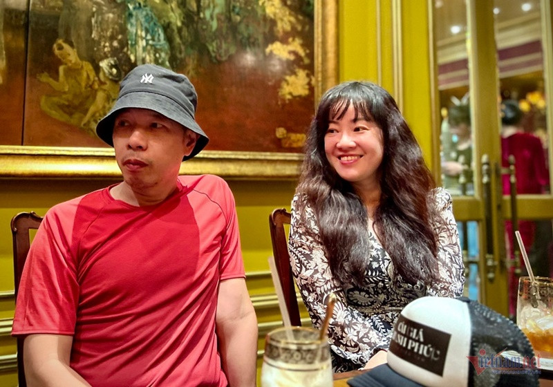 Hồng Thu cũng chính là quản lý của Thái Hòa. Ảnh: Vietnamnet.