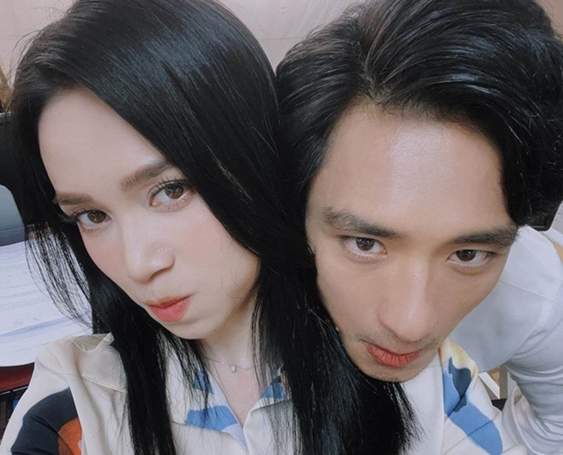 Trước tin đồn tình cảm với Cao Thái Hà, Hữu Vi được đẩy thuyền với bạn diễn Sĩ Thanh khi đóng Yêu trước ngày cưới. Ảnh: Người Đưa Tin.