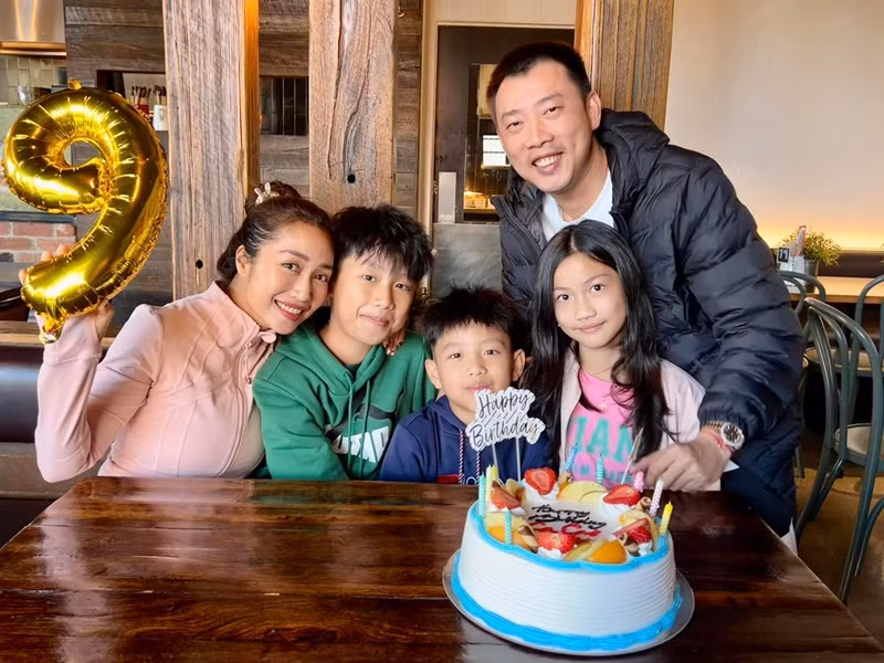Vợ chồng Ốc Thanh Vân tổ chức sinh nhật cho con gái ở Úc.