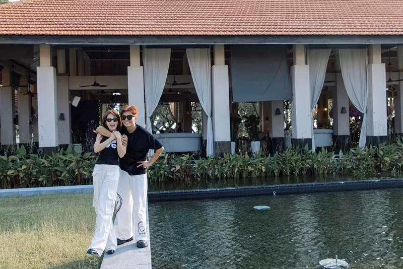 Vợ chồng Gin Tuấn Kiệt hẹn hò trong 4 năm trước khi quyết định về chung một nhà.