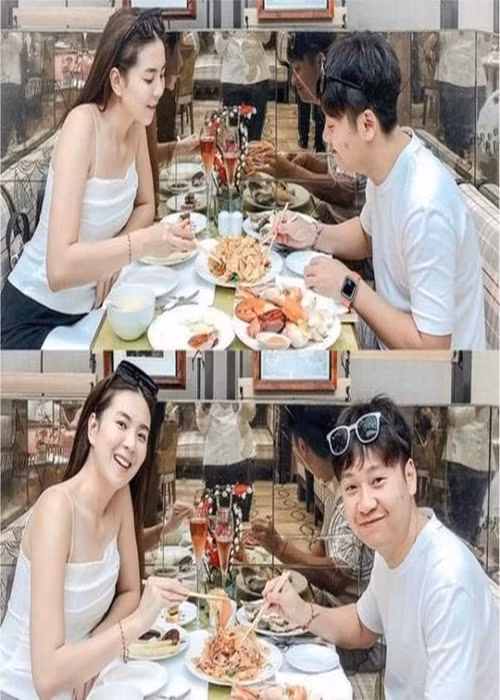 Vợ chồng Mai Ngọc thường mặc đồng điệu. Ảnh: Bảo Vệ Công Lý.