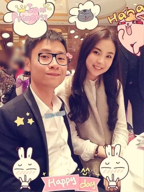 Anh ngot ngao cua MC Mai Ngoc va chong thieu gia truoc ly hon