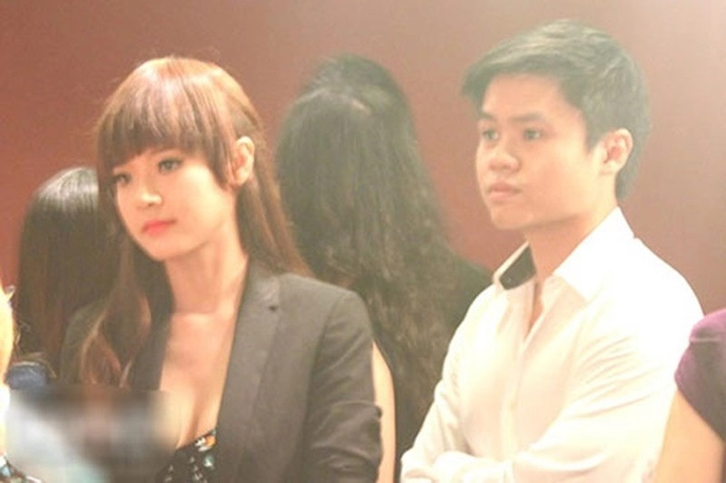 Midu từng yêu thiếu gia Phan Thành. Cả hai hẹn hò năm 2013, bí mật đính hôn cuối năm 2014. Ảnh: Dân Việt.