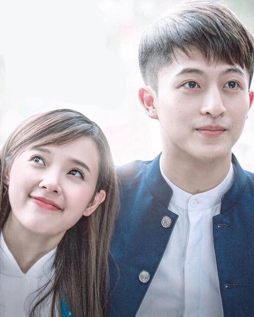 Sau khi đóng 4 năm 2 chàng trai 1 tình yêu, Midu và Harry Lu được nhiều fan đẩy thuyền thành một cặp. Ảnh: FBNV.
