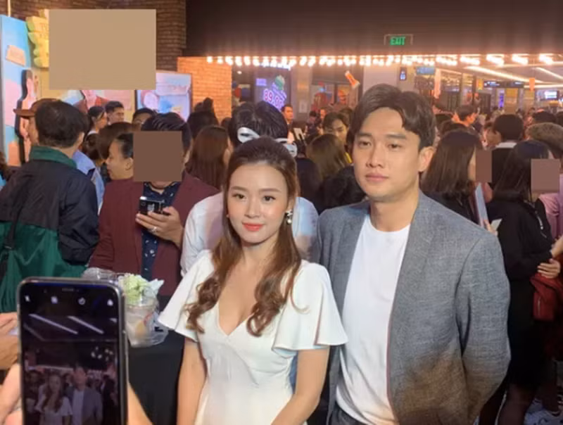 Midu còn được fan gán ghép với Quốc Trường. Ảnh: Tổ Quốc.