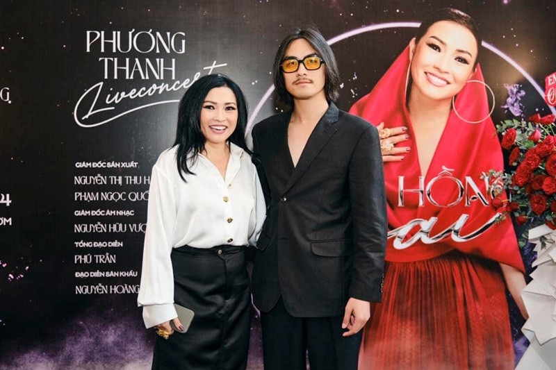 Mới đây, Doãn Chí Kiên xuất hiện bên Phương Thanh tại sự kiện giới thiệu dự án của nữ ca sĩ. Ảnh: FBNV.