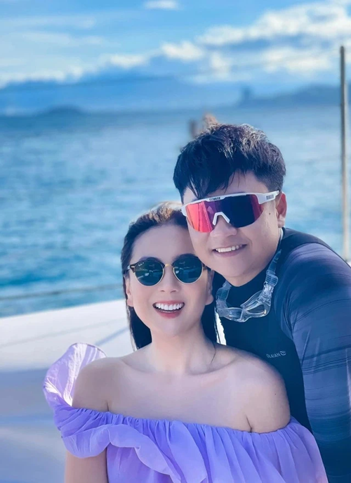  MC Mai Ngọc kết hôn với doanh nhân Hoài Nam năm 2016. Sau 7 năm, cả hai âm thầm ly hôn. Ảnh: Znews.