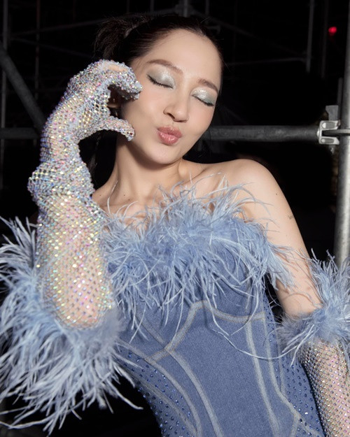 Bố con gái Bảo Anh hiện tại vẫn là một ẩn số.