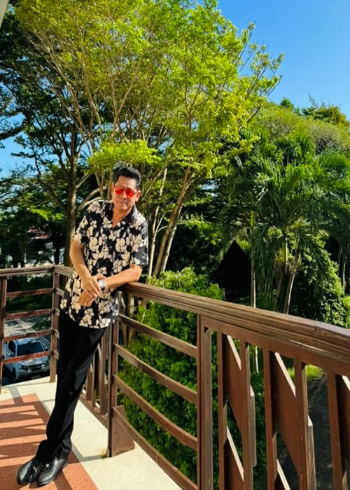 Năm 2016, nam diễn viên tái hôn với nữ diễn viên Thảo Sương. Ảnh: FBNV.