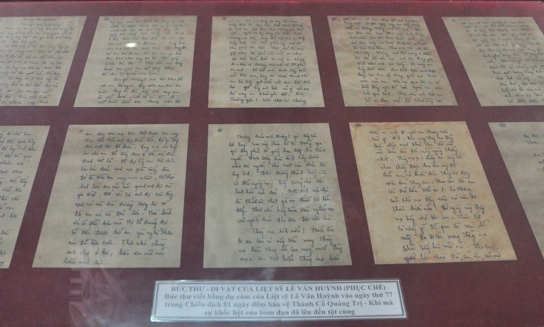 Trong bức thư viết trước ngày mất, anh Lê Văn Huỳnh đã dự cảm chính xác về ngày 02/01/1973 anh sẽ hy sinh. Đây cũng chính là cái ngày tròn 1 năm kỷ niệm ngày cưới của anh với người vợ hiền Đặng Thị Xơ (quê nhà Thái Bình). Không dừng lại ở đó, sự linh cảm kỳ diệu của bức di thư được anh viết rất chi tiết về ngày mình ra đi. Trong thư anh Lê Văn Huỳnh đã ghi rõ thời gian mất, địa điểm nơi mình hy sinh. Cũng chính nhờ vậy mà mà gia đình đã tìm được hài cốt của anh sau 30 năm lưu lạc (1972-2002).