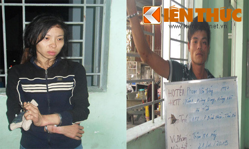 “Mat than” giup cong an bat doi nam nu trom xe may