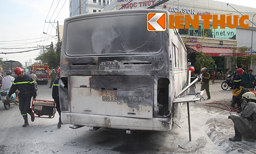 O to 29 cho dua don hoc sinh boc chay du doi