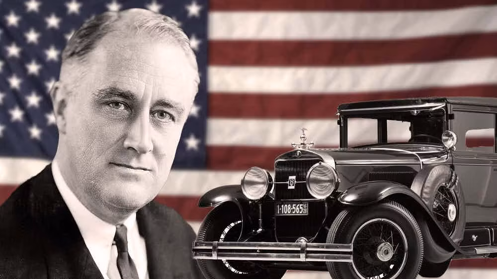 Cựu Tổng thống Mỹ Roosevelt từng sử dụng chiếc xe limousine của Al Capone, một gangster người Mỹ, trong Thế chiến II.