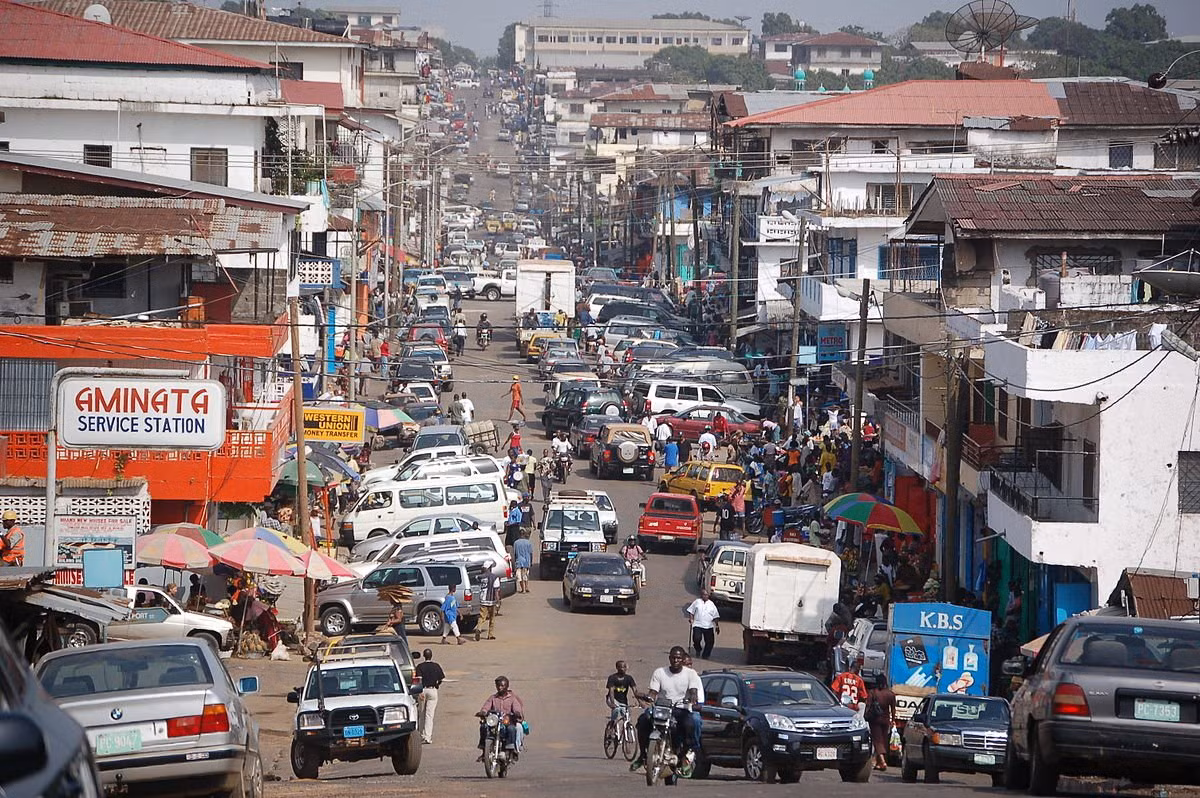 GDP bình quân đầu người của Liberia chỉ 882 USD.