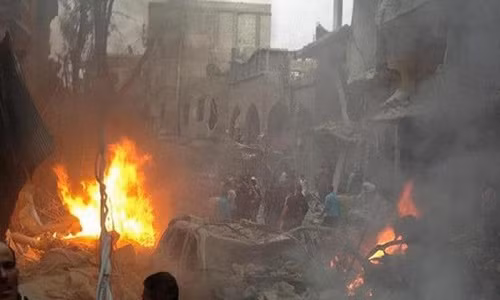 Được biết, khu vực Bab al-Saghir là nơi tập trung một số lăng mộ của người Hồi giáo theo dòng Shiite, thu hút nhiều người hành hương trên thế giới. Ảnh: Twitter.