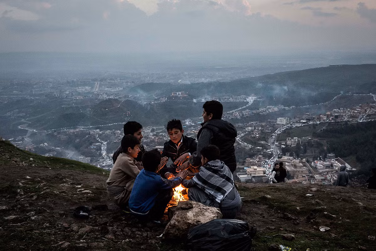 Tung bung le hoi don xuan cua nguoi Kurd o Iraq-Hinh-2
