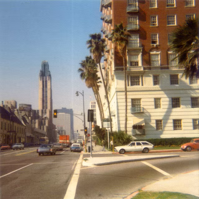 Đại lộ Commonwealth ở thành phố Los Angeles năm 1972.