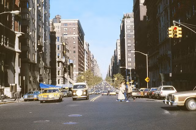 Những bức ảnh về thành phố New York sầm uất được chụp trong khoảng thời gian từ năm 1978 đến 1980.