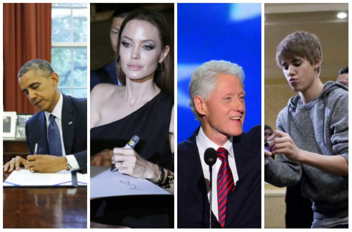 Napoleon, Da Vinci, Michelangelo, Einstein, Newton, Bill Gates, Barack Obama, Jimi Hendrix... là những người thuận tay trái nổi tiếng lịch sử. Một thống kê cho thấy họ thuộc nhóm người chỉ chiếm 10% dân số thế giới.