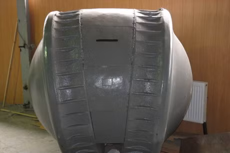 Rất ít thông tin về xe tăng Kugelpanzer được tìm thấy. Người ta cho rằng, phương tiện quân sự này do các kỹ sư Đức quốc xã thiết kế và chế tạo.