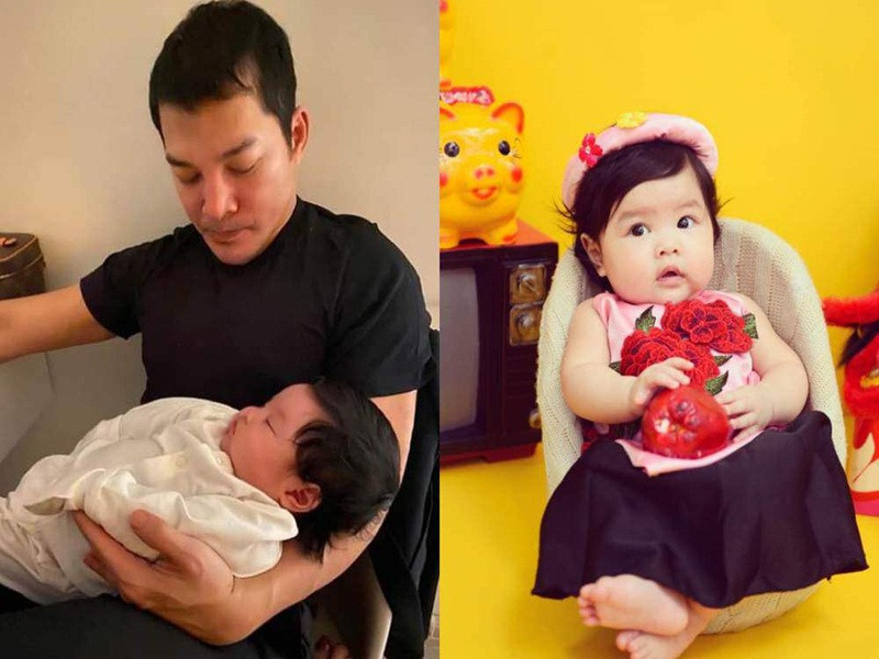 Trong khi Trương Ngọc Ánh hạnh phúc bên tình trẻ kém 14 tuổi, Trần Bảo Sơn có con gái thứ hai được 1 tuổi với vợ mới. Nhóc tì nhà nam diễn viên tên Bảo Khanh (Kendall Trần).