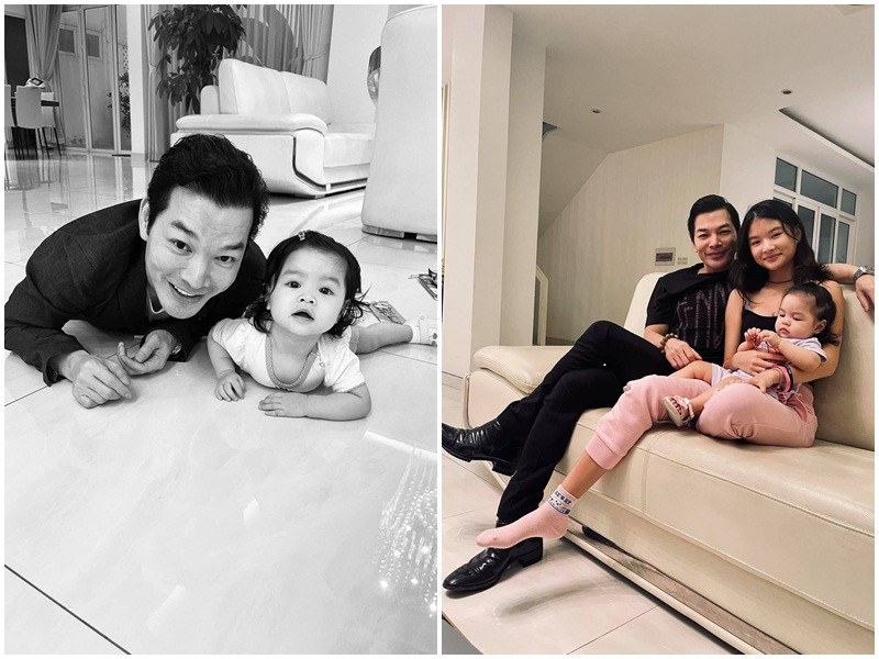 Trần Bảo Sơn khoe con gái thứ hai không lâu sau khi Trương Ngọc Ánh công khai hẹn hò Anh Dũng.