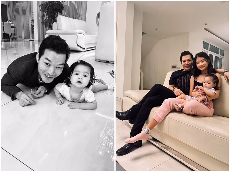 Trần Bảo Sơn khoe con gái thứ hai không lâu sau khi Trương Ngọc Ánh công khai hẹn hò Anh Dũng.