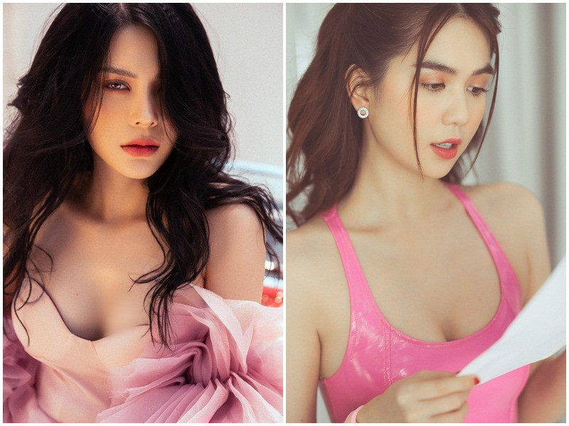 Ngọc Trinh có biệt danh là "nữ hoàng nội y" trong khi Lily Chen có danh xưng "ngọc nữ bolero", bản sao người mẫu Kendall Jenner.