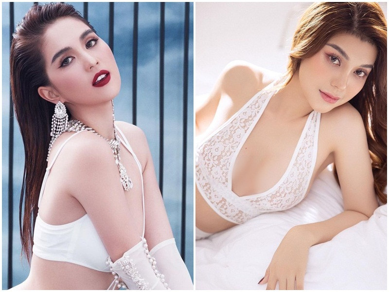 Ngọc Trinh và Lily Chen đều theo đuổi phong cách gợi cảm.