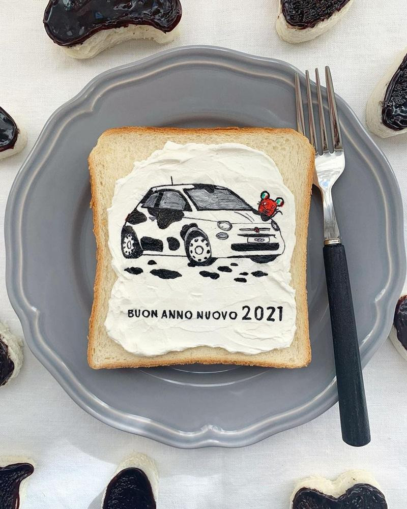 Tuy nhiên độc đáo nhất phải kể những món ăn nổi tiếng của xứ Phù Tang được tạo hình 3D.