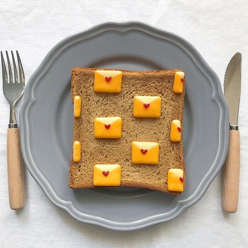 Ngắm những “tác phẩm” của Eiko Mori, nhiều người cảm thán không nỡ ăn vì chúng chẳng khác nào những bức tranh sống động.