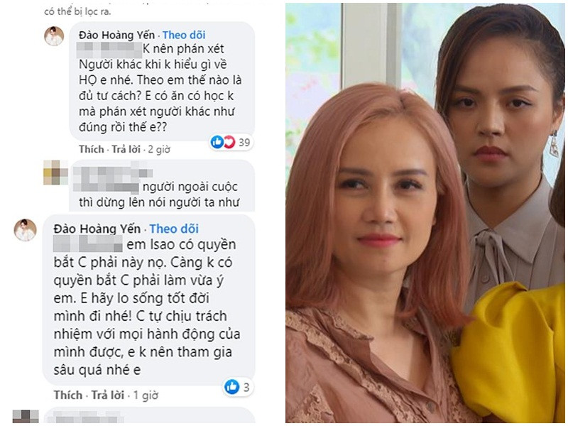 Gần đây, khi bị chê không đủ tư cách làm diễn viên, "cô Xuyến" của "Về nhà đi con" bức xúc đáp trả.